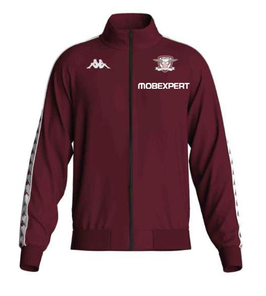 Bluza prezentare visinie KAPPA - sezon 2025-26